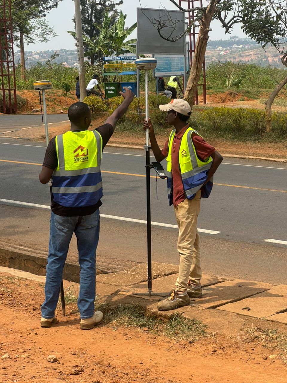 Road centreline survey